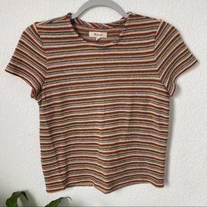 Madewell Striped Textured Shirt